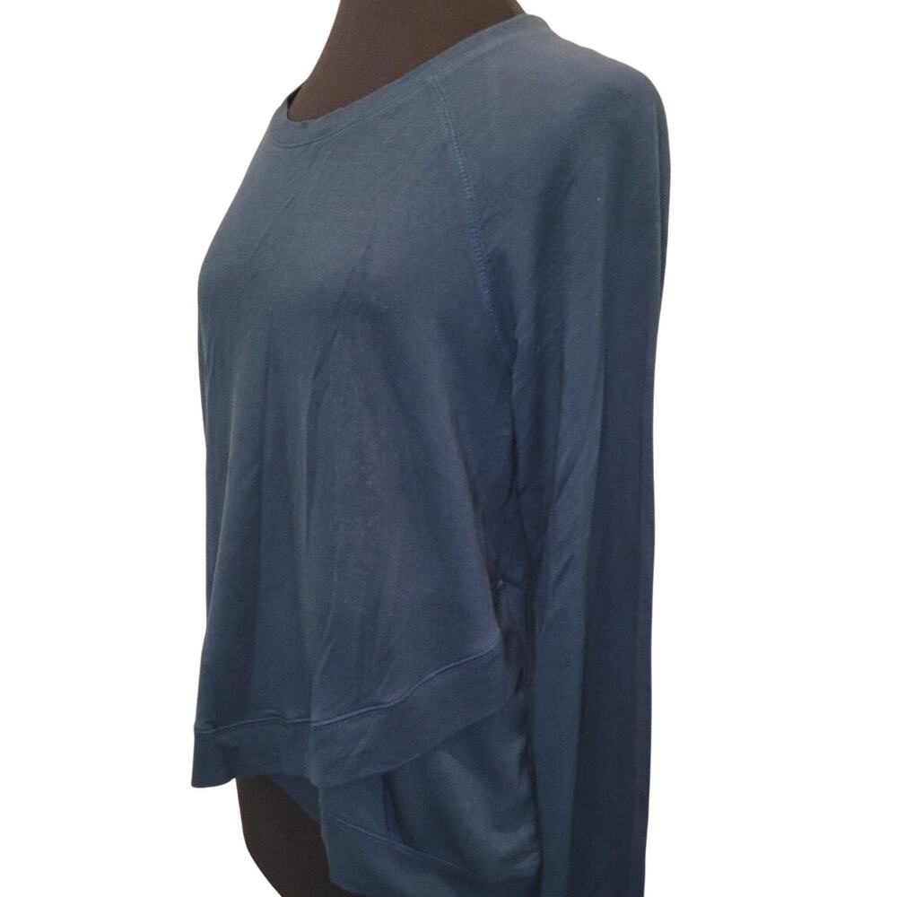 Active Life Blue Pullover L NWT Athleisure Casual Layering Comfy Y2K Sporty